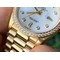 Rolex-DayDate-36mm-Flt-Pres-904L-YG-YG-Wht-M-Dia-1-1-Best-Edition-Version Replica