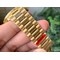 Rolex-DayDate-36mm-Flt-Pres-904L-YG-YG-Brown-Dia-1-1-Best-Edition-Version Replica