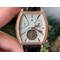 Malte-Tourbillon-SS-Skeleton-White-Dial-Diamond-on-Brown-Leather-Strap-1-1-Best-Edition-Version Replica