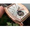 Malte-Tourbillon-SS-Skeleton-White-Dial-Diamond-on-Brown-Leather-Strap-1-1-Best-Edition-Version Replica