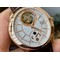 Piaget-Gouverneur-Tourbillon-SS-OXF-Best-Edition-White-Dial-Bezel-on-Brown-Leather-Strap Replica