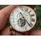 Rotonde-Flying-Tourbillon-RG-BLF-Best-Edition-White-Dial-Bezel-on-Brown-Leather-Strap-V2 Replica