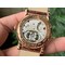 Rotonde-Flying-Tourbillon-RG-BLF-Best-Edition-White-Dial-Bezel-on-Brown-Leather-Strap-V2 Replica