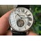 Rotonde-Flying-Tourbillon-SS-BLF-Best-Edition-White-Dial-on-Black-Leather-Strap-V2 Replica