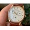 Patrimony-Power-Reserve-RG-OXF-Best-Edition-White-Dial-on-Brown-Leather-Strap-A23J-Copy- Replica
