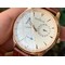 Patrimony-Power-Reserve-RG-OXF-Best-Edition-White-Dial-on-Brown-Leather-Strap-A23J-Copy- Replica