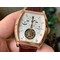 Malte-Tourbillon-SS-Skeleton-Silver-Dial-on-Brown-Leather-Strap-1-1-Best-Edition-Version-Copy- Replica