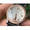 Happy-Sport-36mm-RG-OXF-1-1-Best-Edition-Diamonds-Bezel-Black-Dial-on-Black-Leather-Strap-A2892 Replica