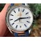 Aqua-Terra-150M-Master-Chronometers-VSF-1-1-Best-Edition-White-Dial-Gold-Hand-on-Blue-Rubber-Strap-A8900-Super-Clone Replica