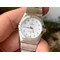 Constellation-28mm-SS-VSF-1-1-Best-Edition-Silver-Dial-Diamonds-Markers-on-SS-Bracelet-A8500-Super-Clone Replica