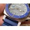 PAM959-42mm-VSF-Best-Edition-Blue-Ceramic-Bezel-Gray-Dial-on-Blue-Rubber-Strap-P-9010-Clone Replica