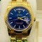 Rolex-DayDate-YG-YG-Blue-Dial-High-Version Replica