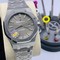 Audemars-Piguet-Royal-Aok-Grey-Dial-Skeleton-High-Version-on-SS-Strap Replica