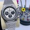Audemars-Piguet-Black-White-Dial-Chrono-High-Version Replica