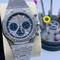 Audemars-Piguet-Blue-Grey-Dial-Chrono-High-Version Replica