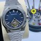 Audemars-Piguet-Blue-Dial-Tourbillon-High-Version Replica