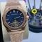 Audemars-Piguet-Blue-Dial-Tourbillon-High-Version Replica