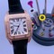Cartier-De-Santos-Classic-Diamond-White-Dial-High-Version Replica