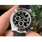 Daytona-116518-Noob-1-1-Best-Edition-SS-Plated-904L-SS-Case-Black-Diamonds-Dial-on-Black-Rubber-Strap-SA4130-V4 Replica