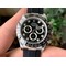 Daytona-116518-Noob-1-1-Best-Edition-SS-Plated-904L-SS-Case-Black-Diamonds-Dial-on-Black-Rubber-Strap-SA4130-V4 Replica
