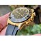 Daytona-116518-Noob-1-1-Best-Edition-YG-Plated-904L-SS-Case-Black-Diamonds-Dial-on-Black-Rubber-Strap-SA4130-V4 Replica