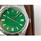 Rolex-Oyster-Pert-41mm-124300-904L-SS-SS-Green-GMF-A3230 Replica