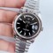 Rolex-DayDate-40mm-904L-Flt-SS-SS-Blk-Stk-GMF Replica