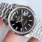 Rolex-DayDate-40mm-904L-Flt-SS-SS-Blk-Stk-GMF Replica