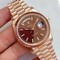 Rolex-DayDate-40mm-904L-Flt-RG-RG-Brown-Stk-GMF Replica