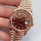 Rolex-DayDate-40mm-904L-Flt-RG-RG-Brown-Stk-GMF Replica