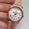 Rolex-DayDate-40mm-904L-Flt-RG-RG-Wht-Rmn-GMF Replica