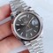 Rolex-DayDate-40mm-904L-Flt-SS-SS-Grey-Stk-GMF Replica