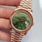 Rolex-DayDate-40mm-904L-Flt-RG-RG-Grn-Rmn-GMF Replica