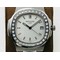 Nautilus-Jumbo-5711-PF-1-1-Best-Edition-White-Textured-Dial-Diamonds-Bezel-on-SS-Bracelet-A324 Replica