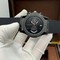 Hublor-Black-Chrono-Hight-Version-on-Black-Leather-Strap Replica