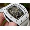 Richard-Mille-055-RM055-White-Ceramic-on-Red-Rubber-Strap Replica
