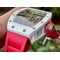 Richard-Mille-055-RM055-White-Ceramic-on-Red-Rubber-Strap Replica