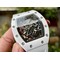 Richard-Mille-055-RM055-White-Ceramic-on-Red-Rubber-Strap Replica