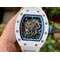 Richard-Mille-055-RM055-White-Ceramic-on-Red-Rubber-Strap Replica