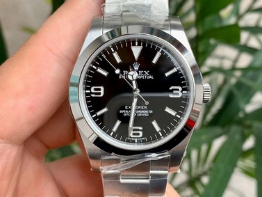 Rolex Explorer 1 Ref.214270 SS/SS Black ARF 3132