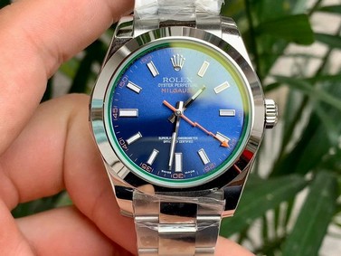 Rolex Milgauss Z Blue 116400GV 904L SS/SS 1:1 Best Edition Version Blue ARF A3131