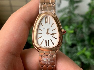SERPENTI SEDUTTORI WATCH RG BVF 1:1 BEST EDITION WHITE DIAL ON RG BRACELET ETA QUARTZ