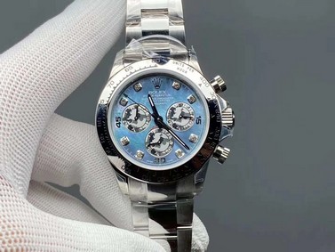 DAYTONA 116508 YG OMF BEST EDITION BLUE DIAL ON YG BRACELET A4130