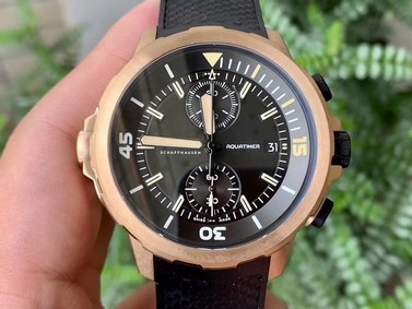 IWC0476 - Aquatimer Chronograph Bronzo SS/RU Black V6F 7750