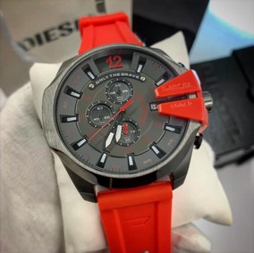 Diesel Orange Strap Chrono Cheif