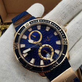 Ulysse Nardin Marine Blue Gold Hight Version
