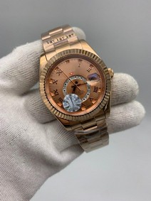 Rolers Sky RoseGold Solid Steel