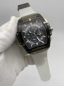 Hublot Spirit Bang silver White Black Glass
