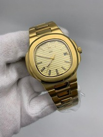Patek Philippe Nautilus Gold Dial High Version