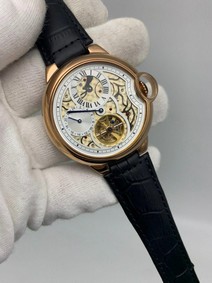 Car Santo Classic Skeleton White Dial